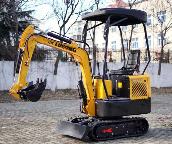 Lugong LZ10 mini excavator