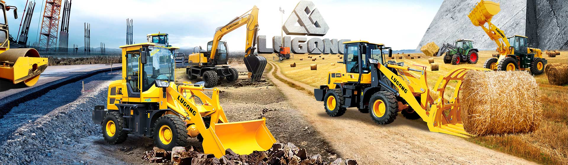 LUGONG compact wheel loader